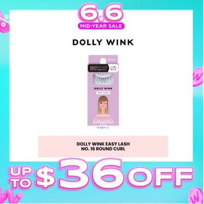 DOLLY WINK - Easy Lash 16 Round Curl (Center Lash) 1 Pair