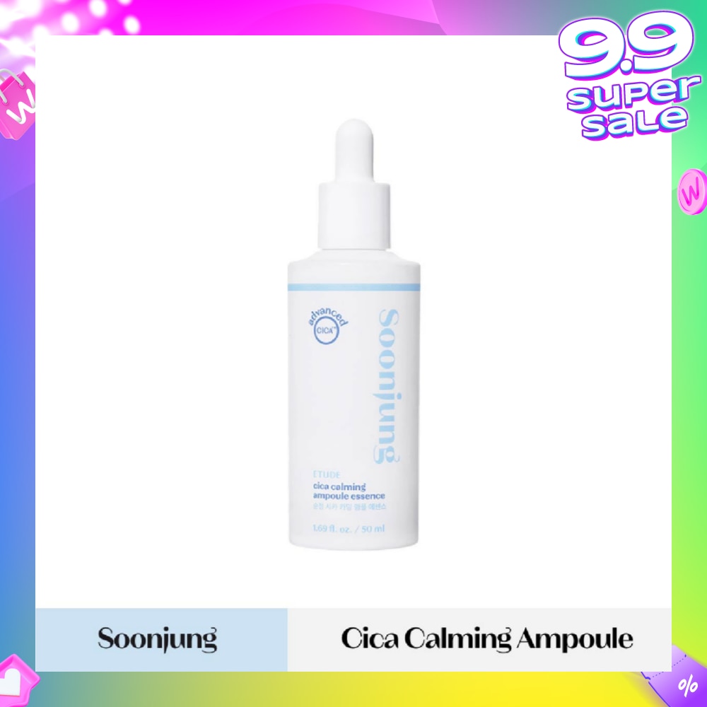 Soonjung Cica Calming Ampoule Essence (Gently Moisturizes And Soothes The Sensitive Skin) 50ml
