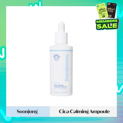 ETUDE Soonjung Cica Calming Ampoule Essence (Gently Moisturizes And Soothes The Sensitive Skin) 50ml