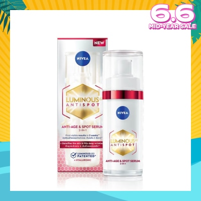 NIVEA Luminous 630 Spot Serum AA (Reduce And Lighten Deep Dark Spots At The Root In Just 2 Weeks, And Prevent Their Re Appearance) 30ml