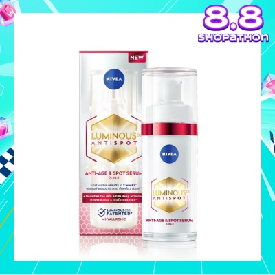 NIVEA Luminous 630 Spot Serum AA (Reduce And Lighten Deep Dark Spots At The Root In Just 2 Weeks, And Prevent Their Re Appearance) 30ml