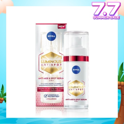 NIVEA Luminous 630 Spot Serum AA (Reduce And Lighten Deep Dark Spots At The Root In Just 2 Weeks, And Prevent Their Re Appearance) 30ml