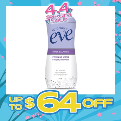 SUMMER'S EVE - Feminine Wash Normal Skin Delicate Blossom 237ml