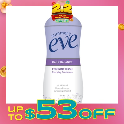 SUMMER'S EVE Feminine Wash Normal Skin Delicate Blossom 237ml