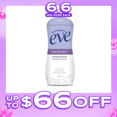 SUMMER'S EVE - Feminine Wash Normal Skin Delicate Blossom 237ml