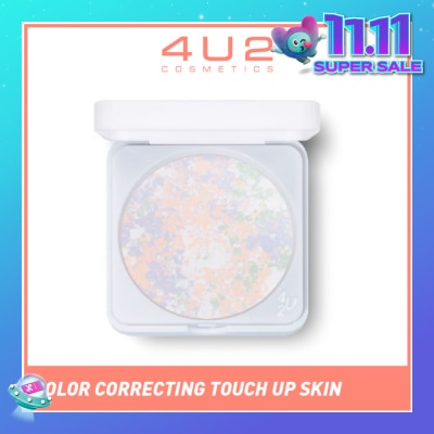 4U2 Color Correcting Touch Up Skin (4 Shades In One Cartridge, The Texture Is Soft, Smooth And Fine, Helping To Brighten The Skin) 11g
