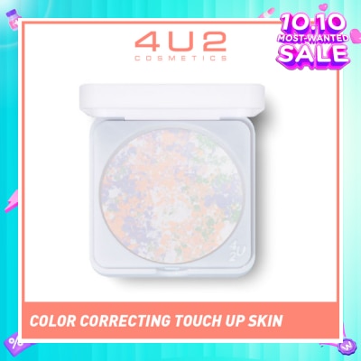 4U2 Color Correcting Touch Up Skin (4 Shades In One Cartridge, The Texture Is Soft, Smooth And Fine, Helping To Brighten The Skin) 11g