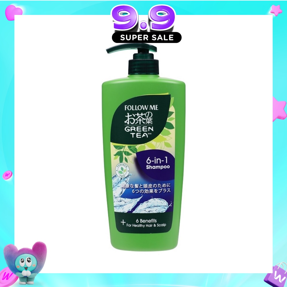 Green Tea 6 in 1 Shampoo 650ml image