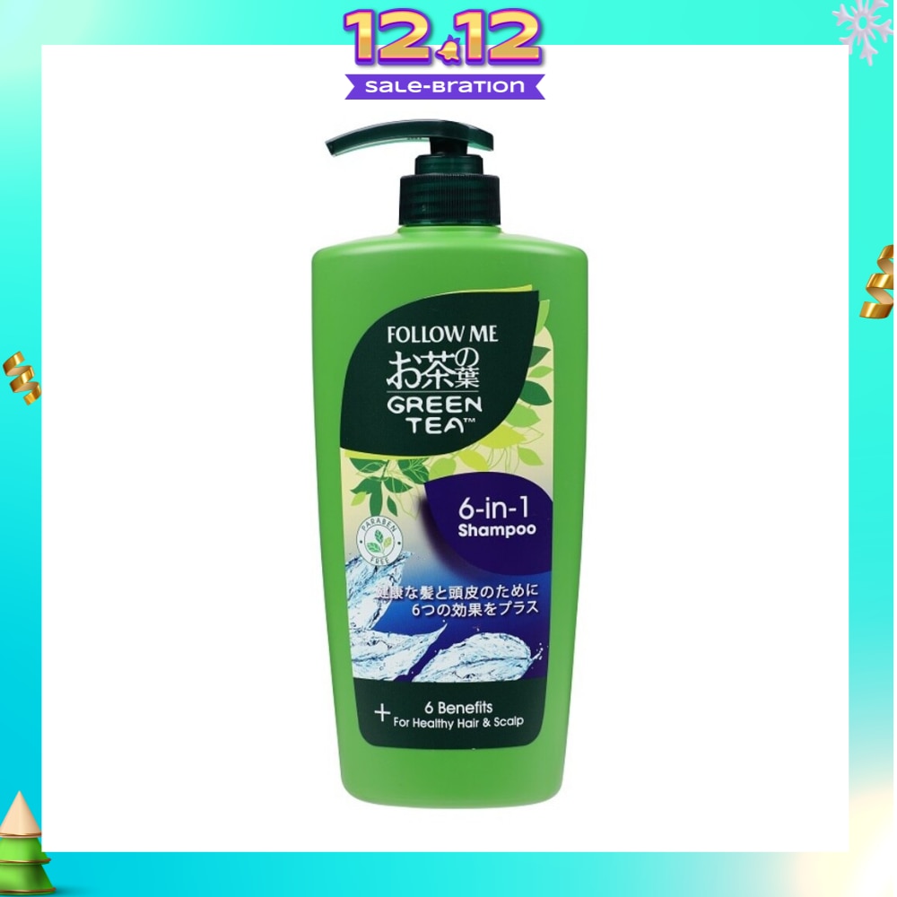 Green Tea 6 in 1 Shampoo 650ml