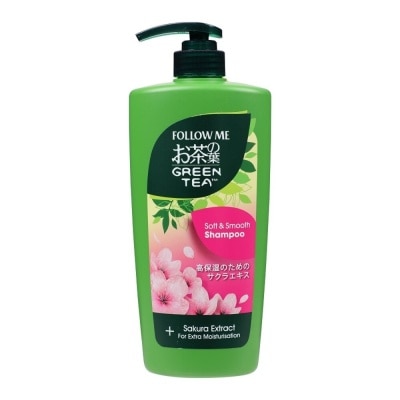 FOLLOW ME Green Tea Soft & Smooth Shampoo 650ml