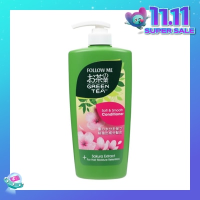 FOLLOW ME Green Tea Soft & Smooth Conditioner 650ml