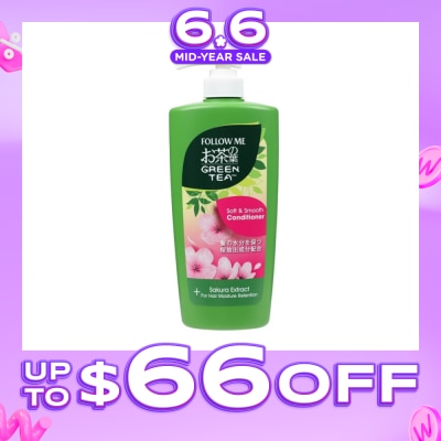 FOLLOW ME - Green Tea Soft & Smooth Conditioner 650ml