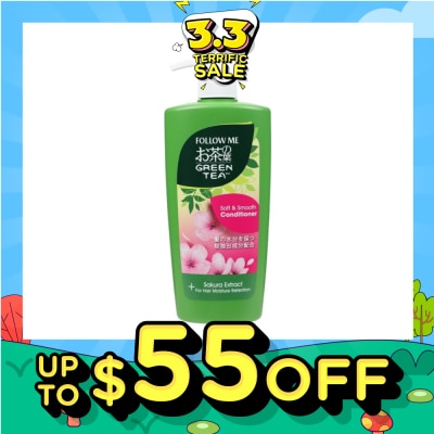 FOLLOW ME Green Tea Soft & Smooth Conditioner 650ml