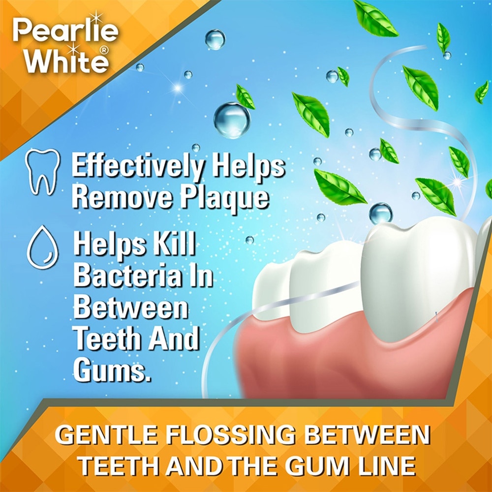 Pearlie White FlossCare Classic Fresh Mint Dental Floss 100m