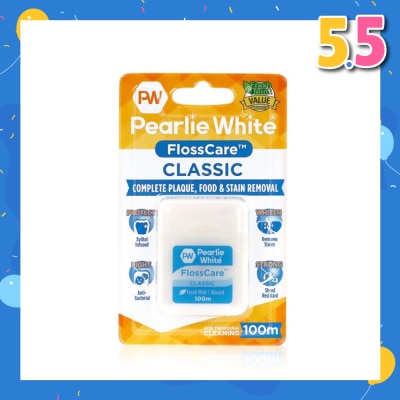 PEARLIE WHITE® Pearlie White FlossCare Classic Fresh Mint Dental Floss 100m