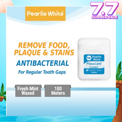 PEARLIE WHITE® Pearlie White FlossCare Classic Fresh Mint Dental Floss 100m