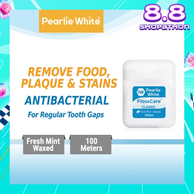 PEARLIE WHITE® Pearlie White FlossCare Classic Fresh Mint Dental Floss 100m