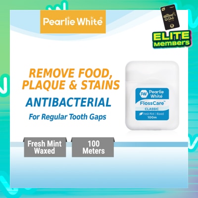 PEARLIE WHITE® Pearlie White FlossCare Classic Fresh Mint Dental Floss 100m