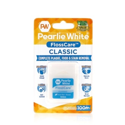 PEARLIE WHITE® Pearlie White FlossCare Classic Fresh Mint Dental Floss 100m