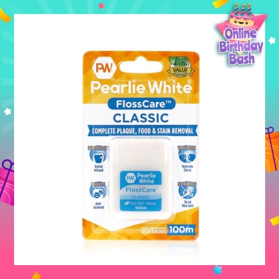 PEARLIE WHITE® Pearlie White FlossCare Classic Fresh Mint Dental Floss 100m