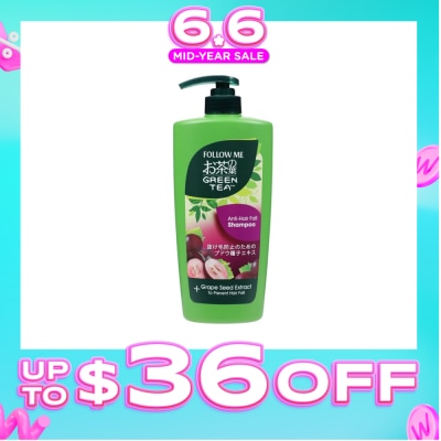 FOLLOW ME - Green Tea Anti-Hair Fall Shampoo 650ml