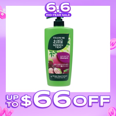 FOLLOW ME - Green Tea Anti-Hair Fall Shampoo 650ml