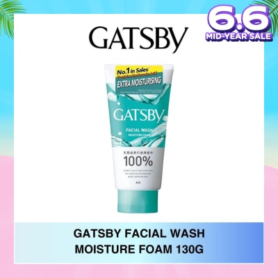 GATSBY Facial Wash Moisture Foam 130g