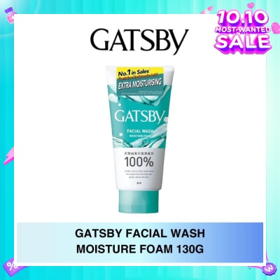 GATSBY Facial Wash Moisture Foam 130g