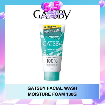 GATSBY - Facial Wash Moisture Foam 130g