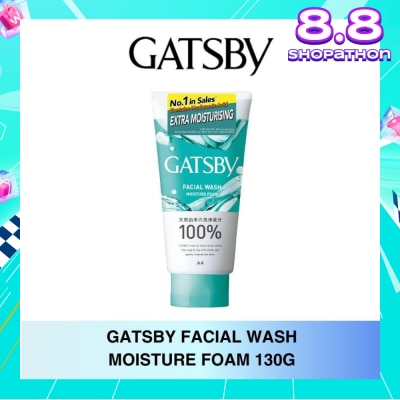 GATSBY Facial Wash Moisture Foam 130g