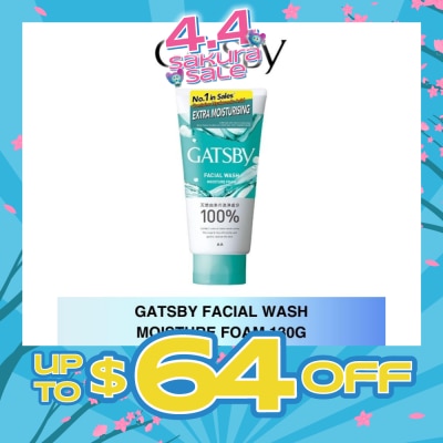 GATSBY - Facial Wash Moisture Foam 130g