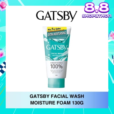 GATSBY Facial Wash Moisture Foam 130g