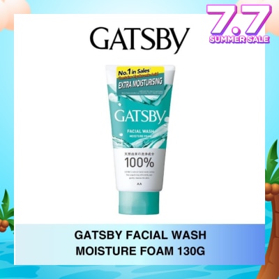 GATSBY Facial Wash Moisture Foam 130g