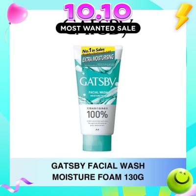 GATSBY Facial Wash Moisture Foam 130g image