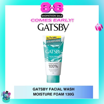 GATSBY - Facial Wash Moisture Foam 130g