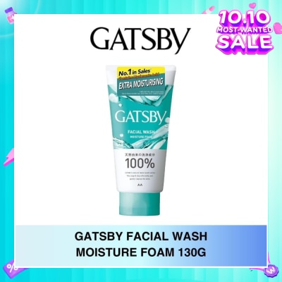 GATSBY Facial Wash Moisture Foam 130g