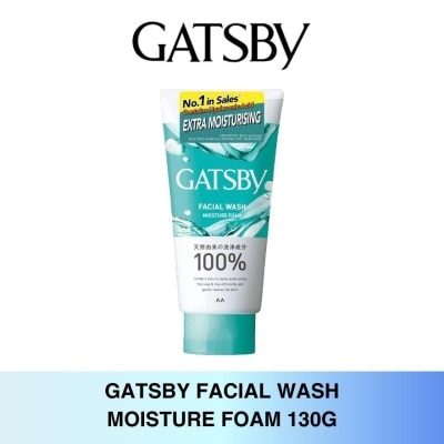 GATSBY Facial Wash Moisture Foam 130g