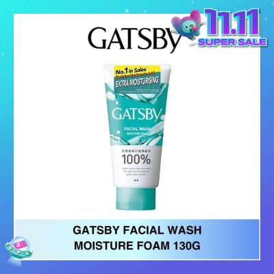 GATSBY Facial Wash Moisture Foam 130g