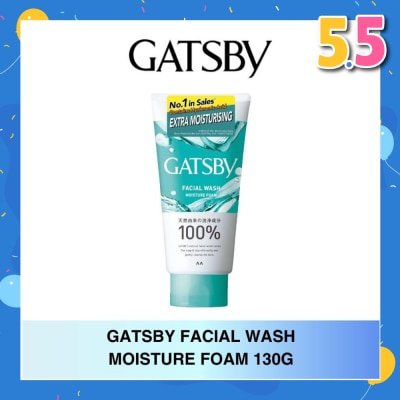 GATSBY Facial Wash Moisture Foam 130g