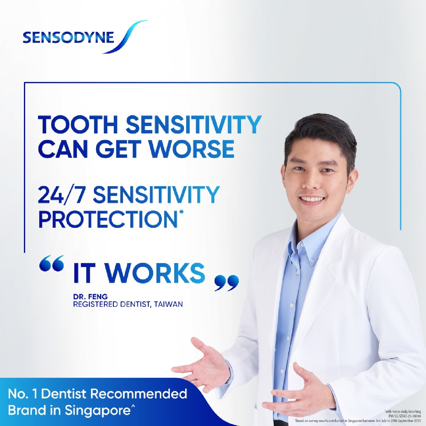 Sensitive Teeth Oral Care Toothpaste Gentle Whitening (Dental Sensitivity Relief) 100g image