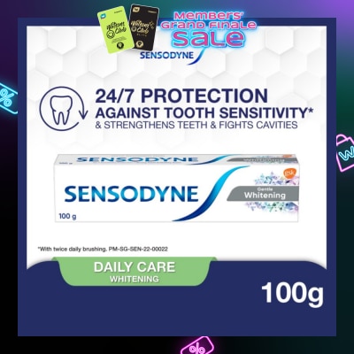 SENSODYNE Sensitive Teeth Oral Care Toothpaste Gentle Whitening (Dental Sensitivity Relief) 100g