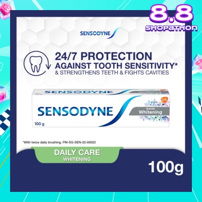 SENSODYNE Sensitive Teeth Oral Care Toothpaste Gentle Whitening (Dental Sensitivity Relief) 100g