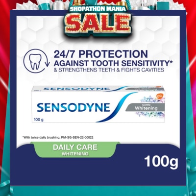 SENSODYNE - Sensitive Teeth Oral Care Toothpaste Gentle Whitening (Dental Sensitivity Relief) 100g