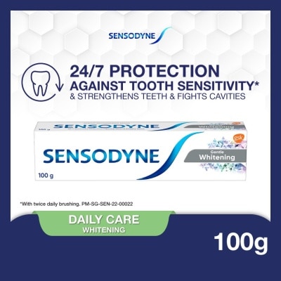 SENSODYNE Sensitive Teeth Oral Care Toothpaste Gentle Whitening (Dental Sensitivity Relief) 100g