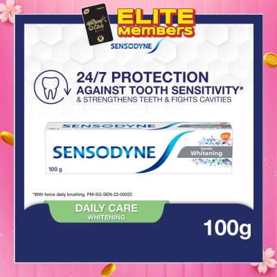 SENSODYNE Sensitive Teeth Oral Care Toothpaste Gentle Whitening (Dental Sensitivity Relief) 100g
