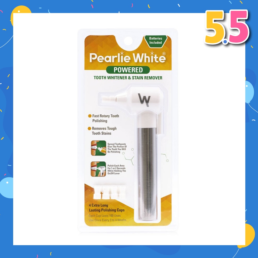 Powered Tooth Whitener & Stain Remover