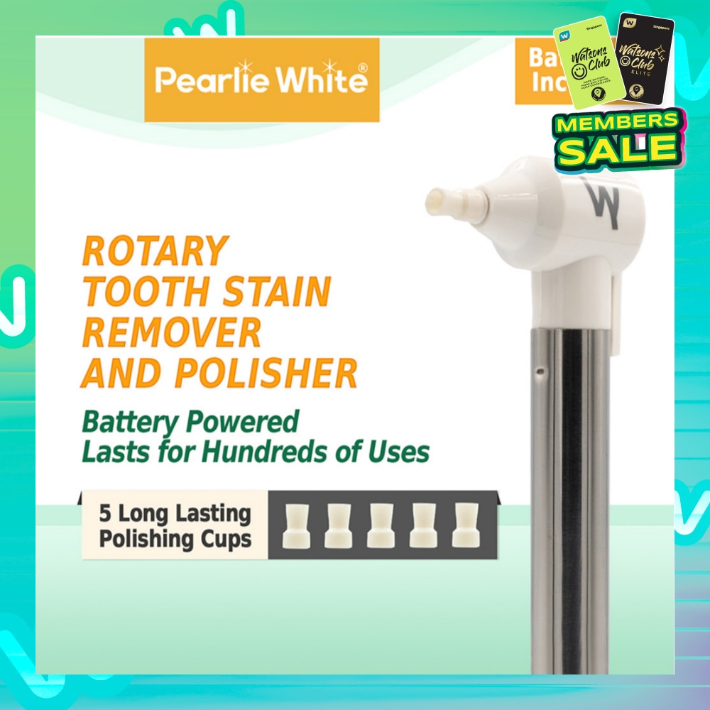Powered Tooth Whitener & Stain Remover