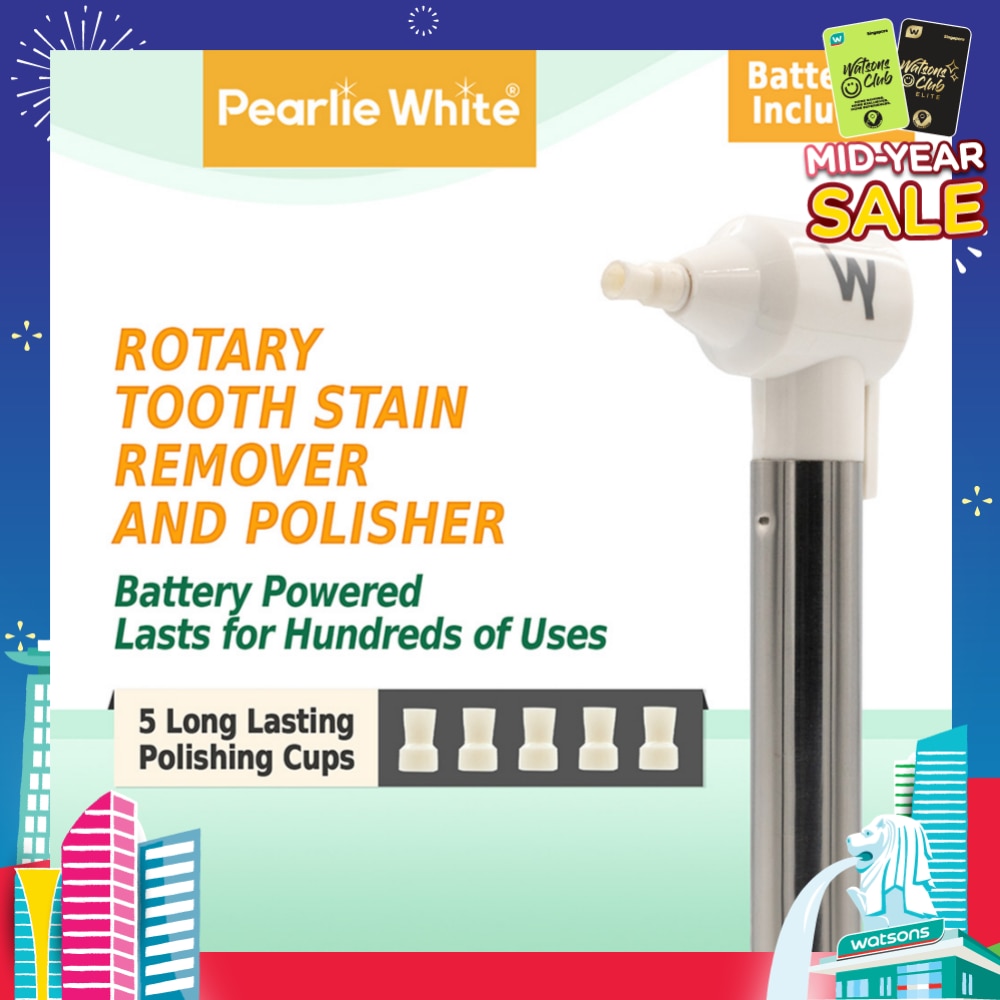 Powered Tooth Whitener & Stain Remover