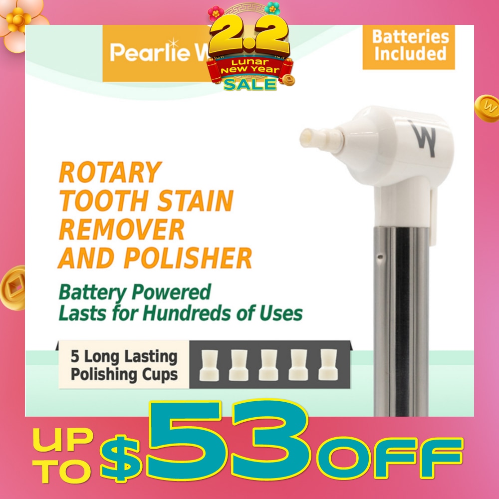 Powered Tooth Whitener & Stain Remover