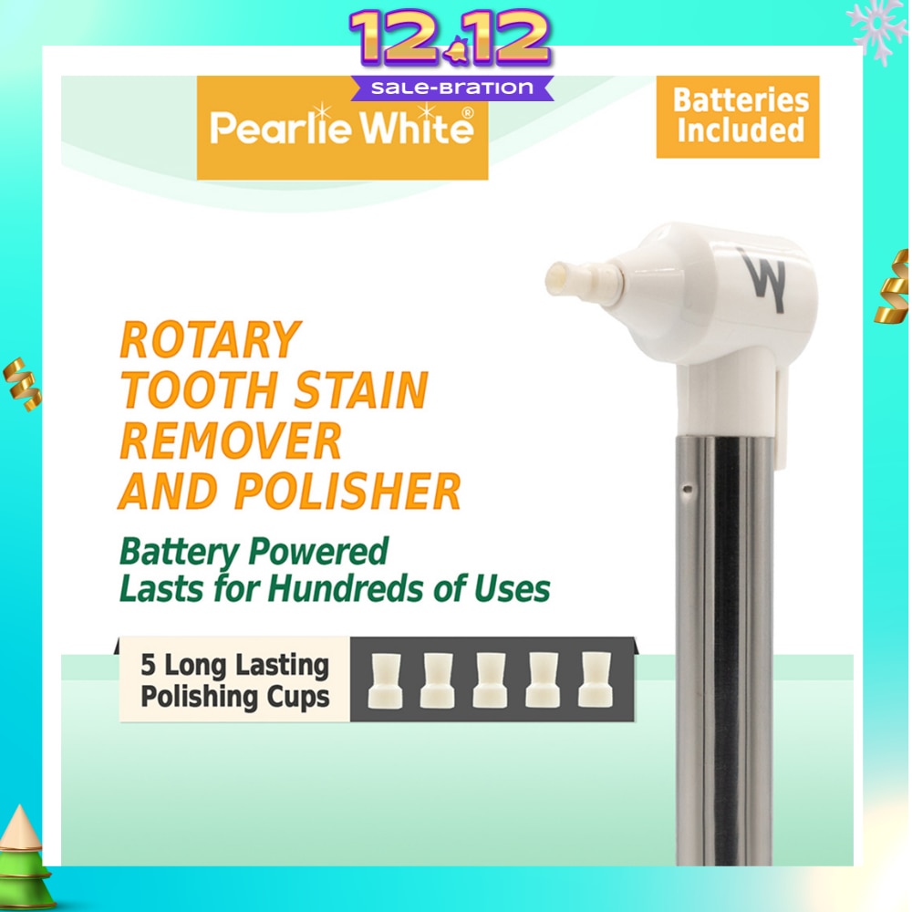 Powered Tooth Whitener & Stain Remover